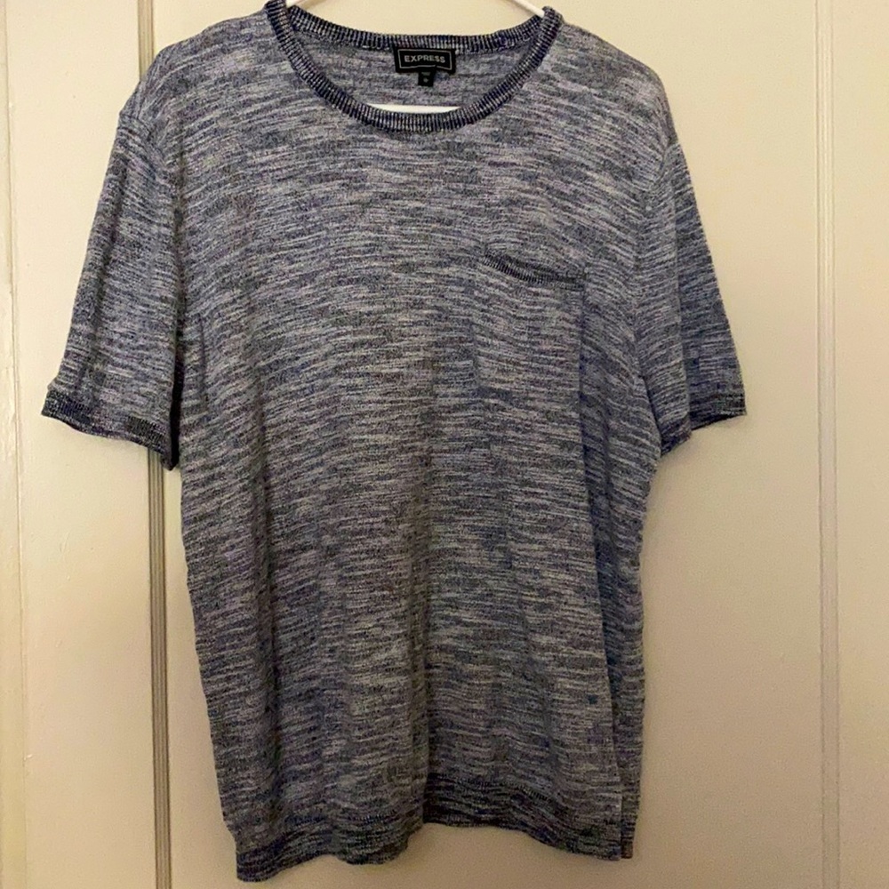Express gray short sleeve size: XL